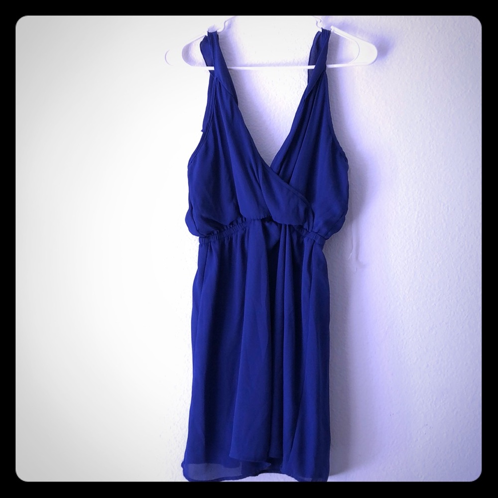 That shade of blue everyone loves mini dress